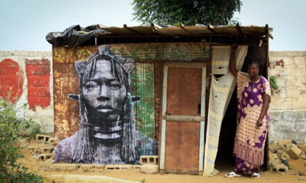 Street art : YZ fait renaître les amazones du Dahomey